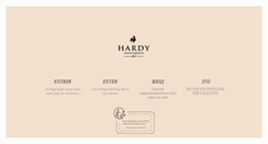 Desktop Screenshot of hardycognac.fr